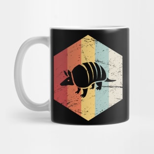 Retro Vintage Armadillo Icon Mug